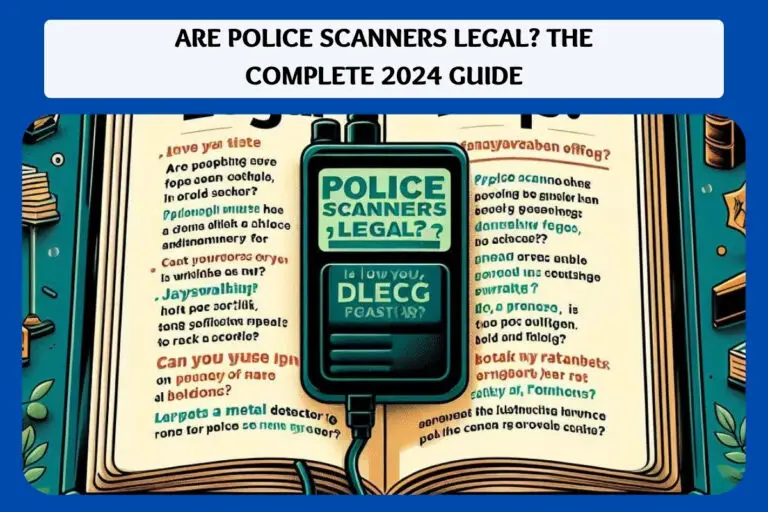 Are Police Scanners Legal? The Complete 2024 Guide