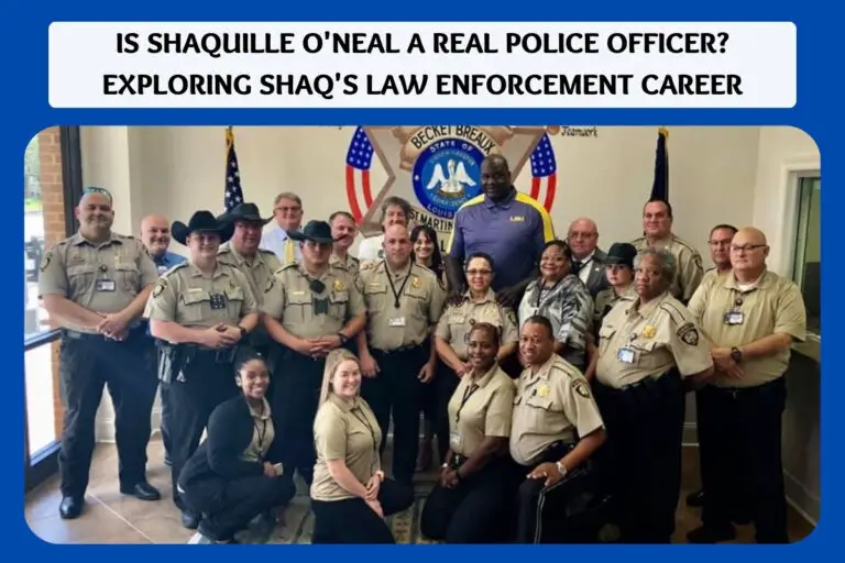 Is Shaquille O’Neal a Real Police Officer? Exploring Shaq’s Law Enforcement Career
