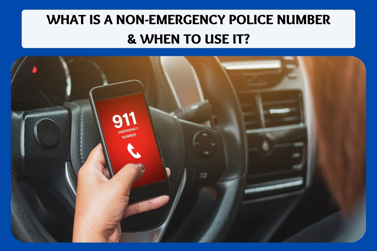 what is a non-emergency police number & when to use it