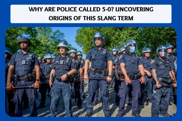 Why Are Police Called 5-0? Uncovering Origins of This Slang Term