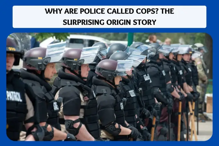 Why Are Police Called Cops? The Surprising Origin Story