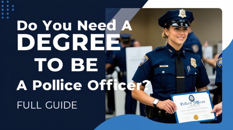 Do You Need a Degree to Be a Police Officer