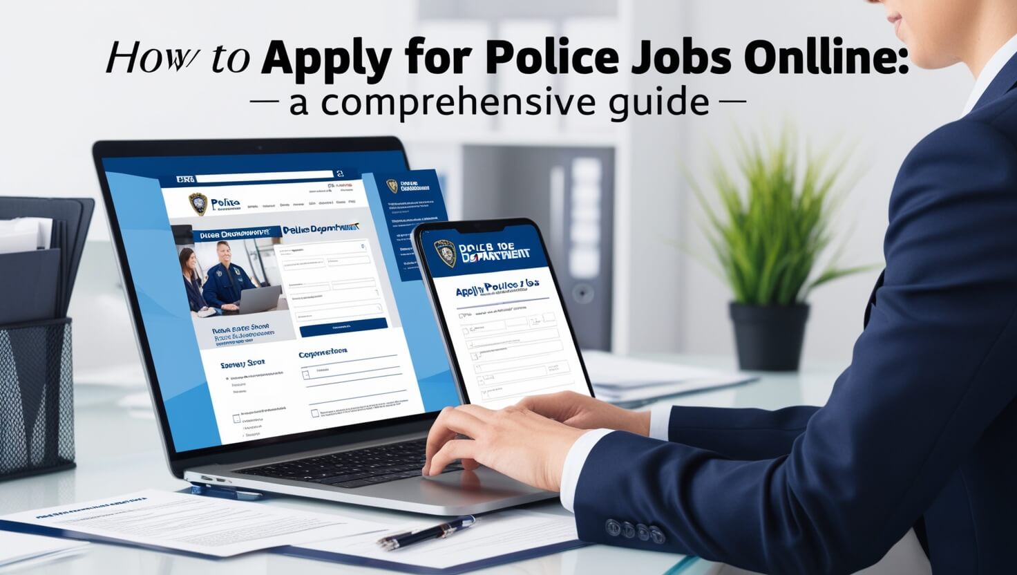 How to Apply for Police Jobs Online