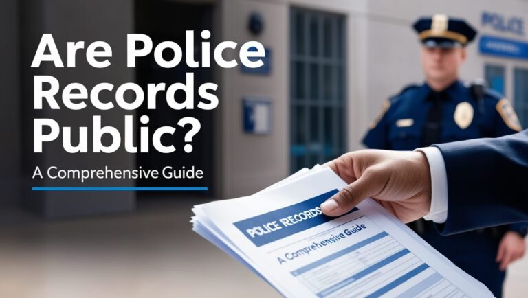 Are Police Records Public