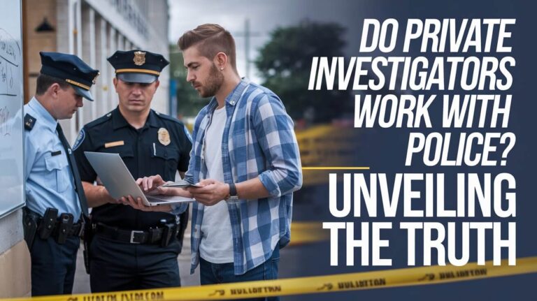 Do Private Investigators Work with Police