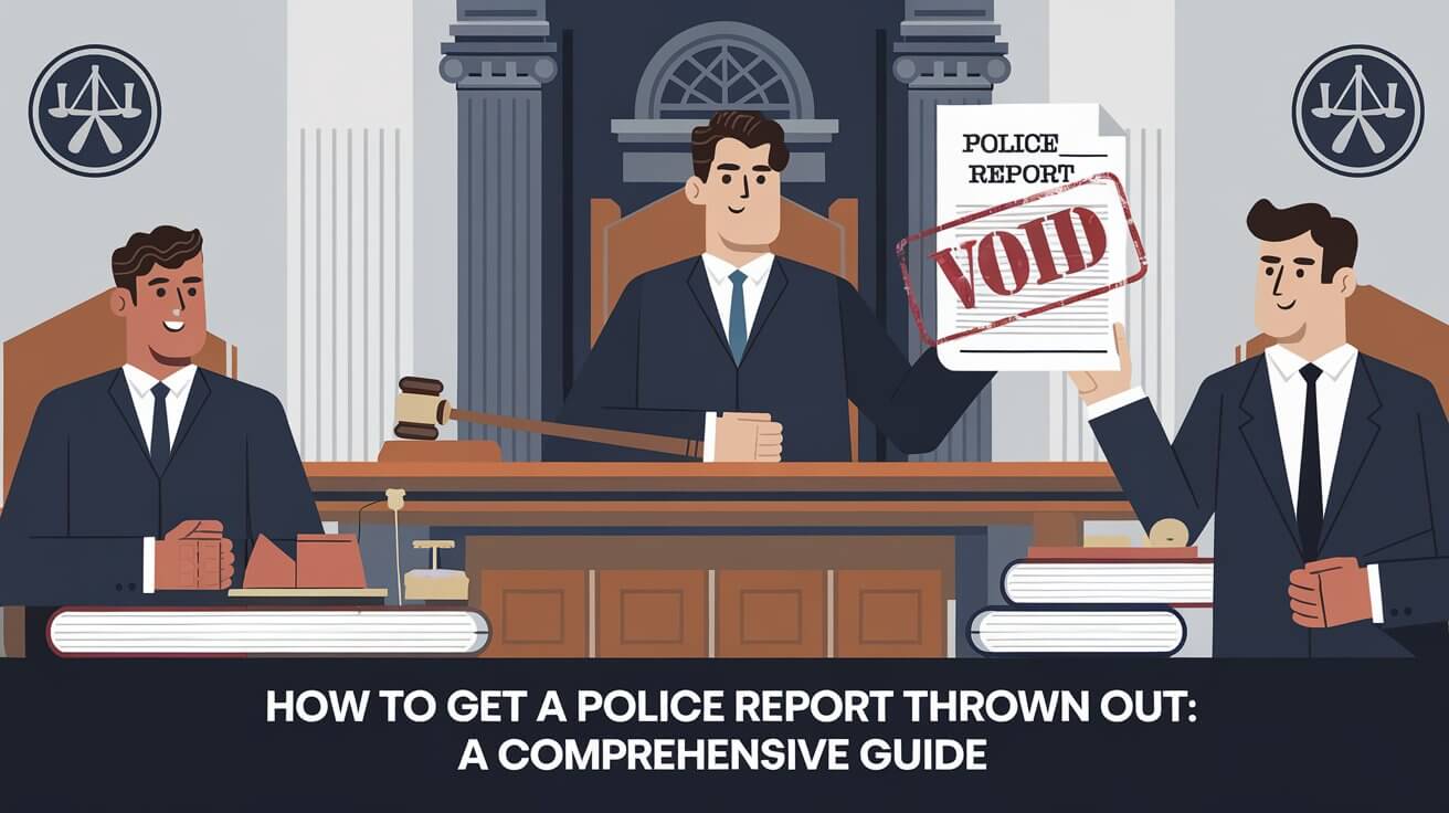 How to Get a Police Report Thrown Out: A Comprehensive Guide