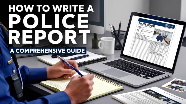 How to Write a Police Report