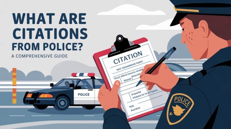 What Are Citations From Police