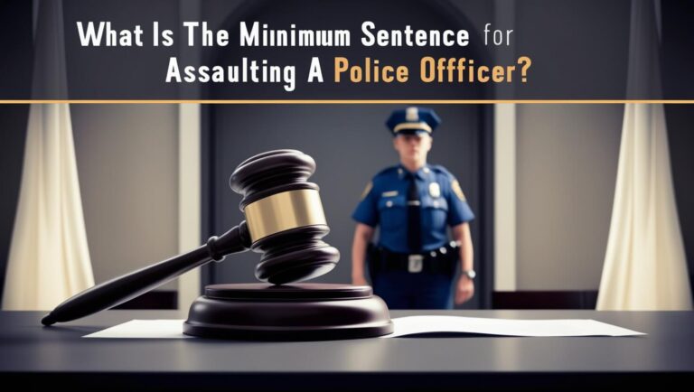 What Is the Minimum Sentence for Assaulting a Police Officer