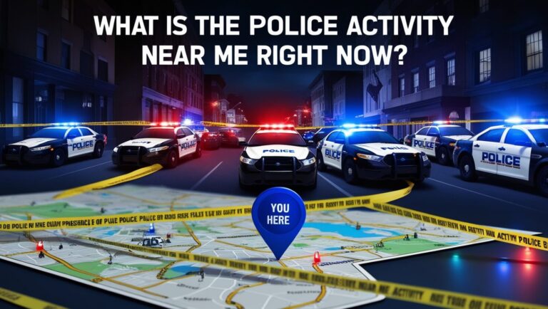 What Is the Police Activity Near Me Right Now