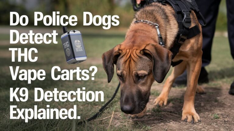 Do Police Dogs Detect THC Vape Carts