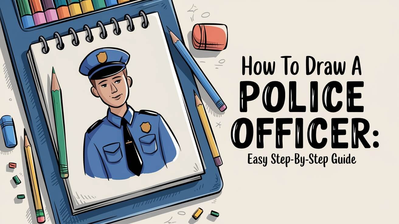 How to Draw a Police Officer