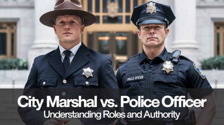 City Marshal Vs Police Officer