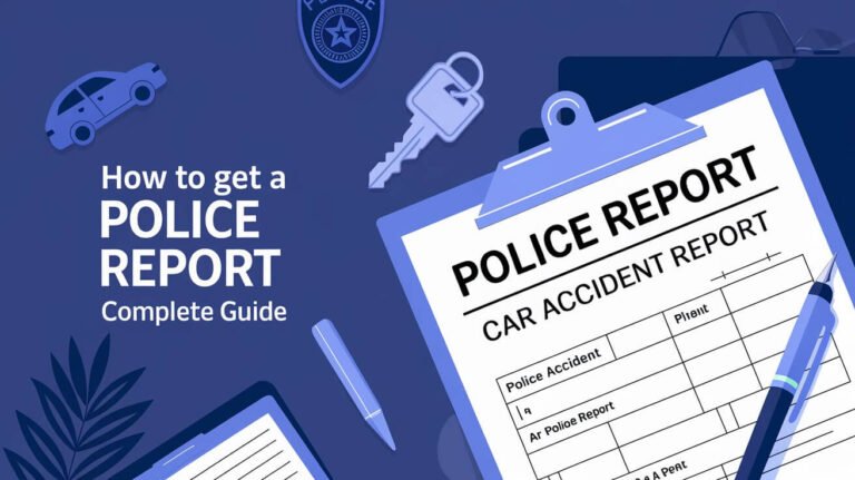 How To Get A Police Report For A Car Accident