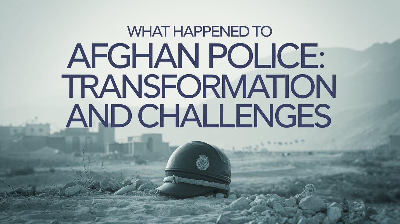 What Happened To Afghan Police