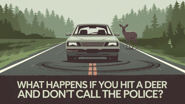 What Happens If You Hit A Deer And Don't Call The Police