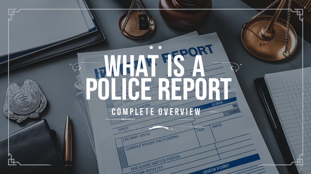 What Is A Police Report