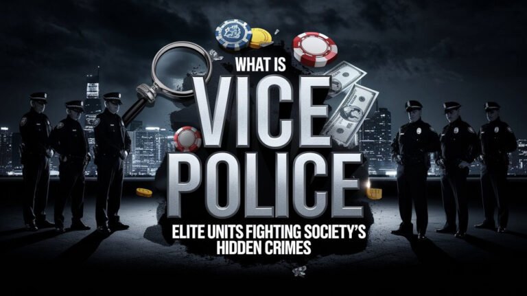 What Is Vice Police