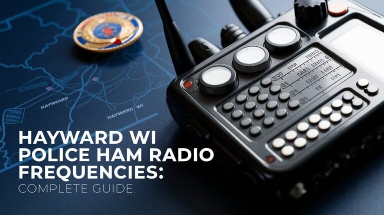 Hayward Wi Police Ham Radio Frequencies