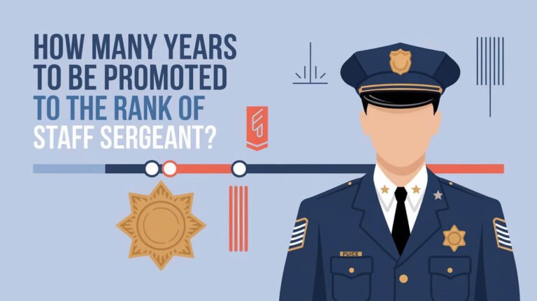 How Many Years To Be Promoted To The Rank Of Police Staff Sergeant