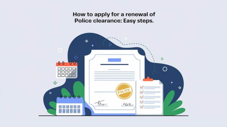 How To Apply For A Renewal Of Police Clearance