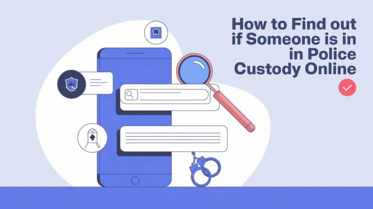 How To Find Out If Someone Is In Police Custody Online