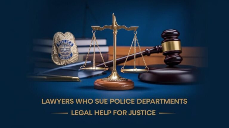 Lawyers Who Sue Police Departments