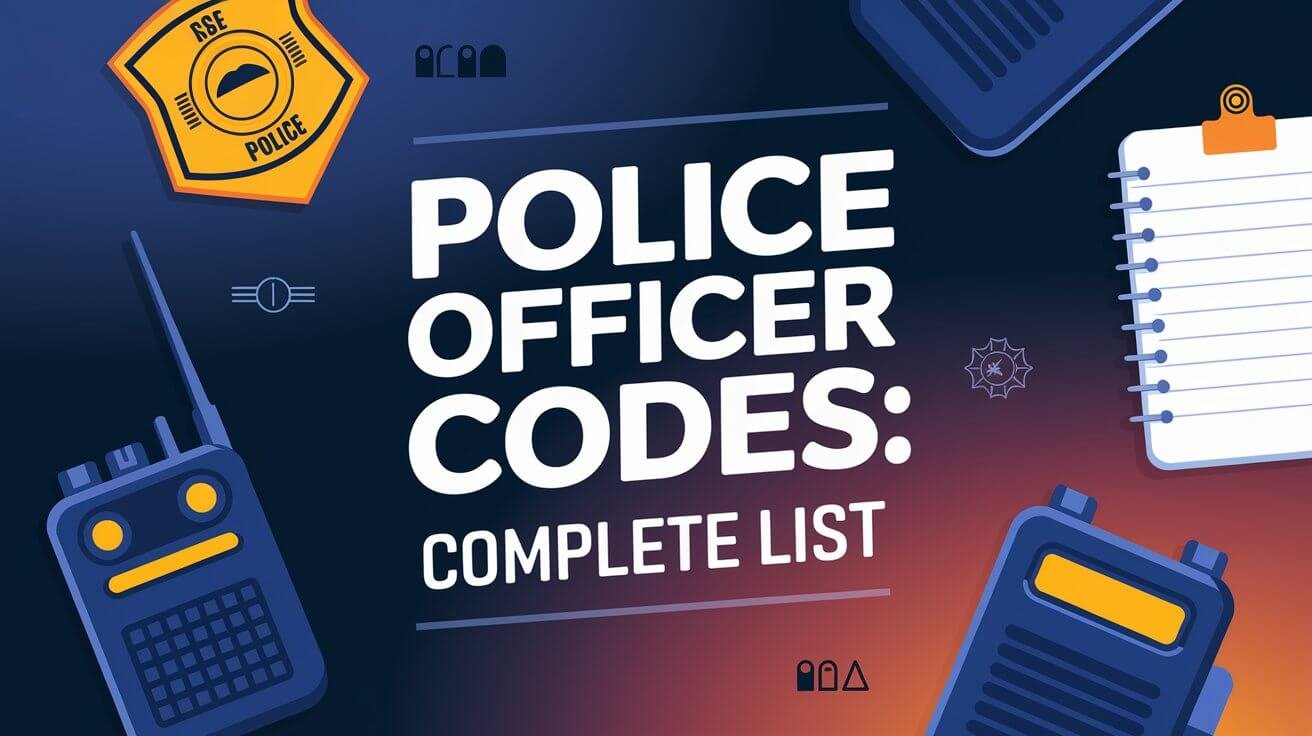 Police Officer Codes