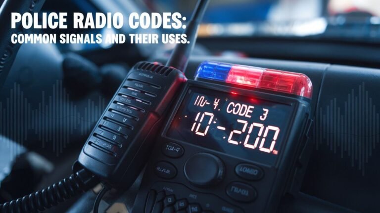 Police Radio Codes