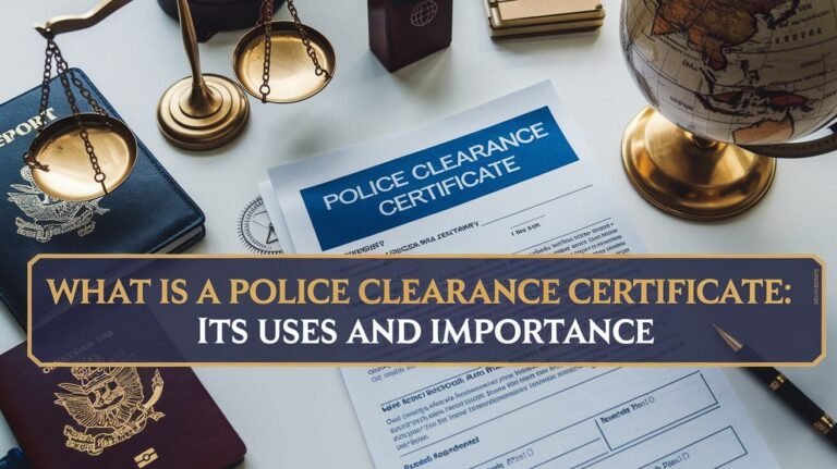 What Is A Police Clearance Certificate