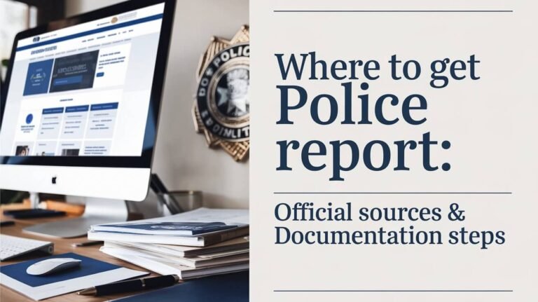 Where To Get Police Report