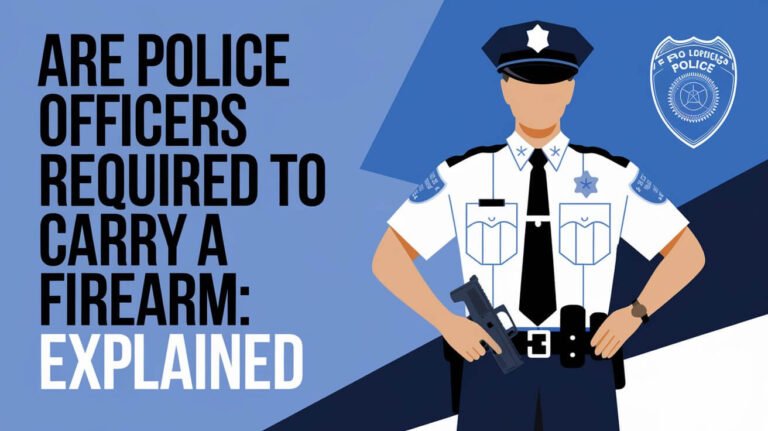 Are Police Officers Required To Carry A Firearm