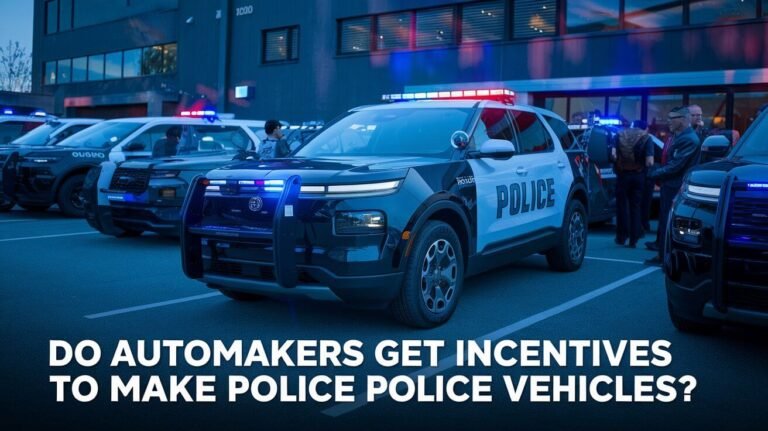 Do Automakers Get Incentives To Make Police Vehicles