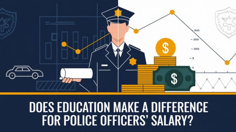 Does Education Make A Difference For Police Officers Salary