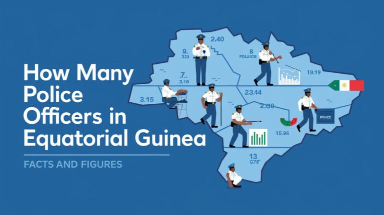 how many police officers in equatorial guinea