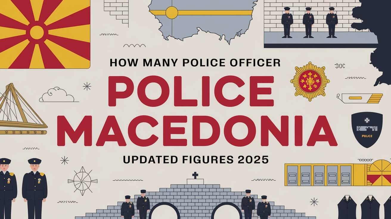 How Many Police Officers North Macedonia