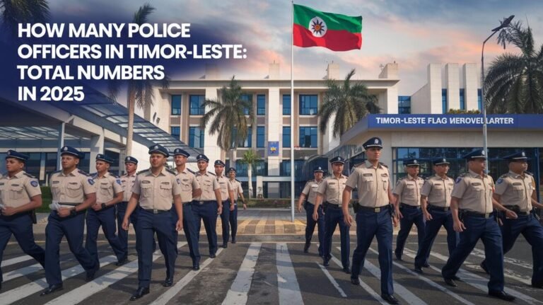 How Many Police Officers Timor-Leste