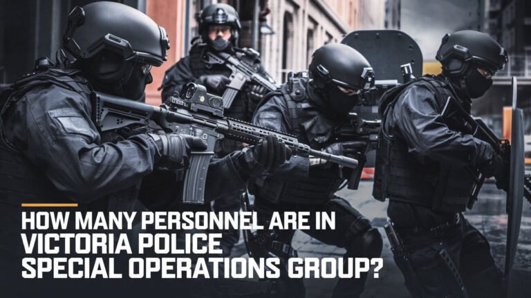 How Much Personnel Victoria Police Special Operations Group