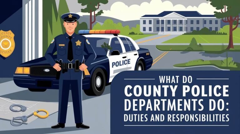 What Do County Police Departments Do