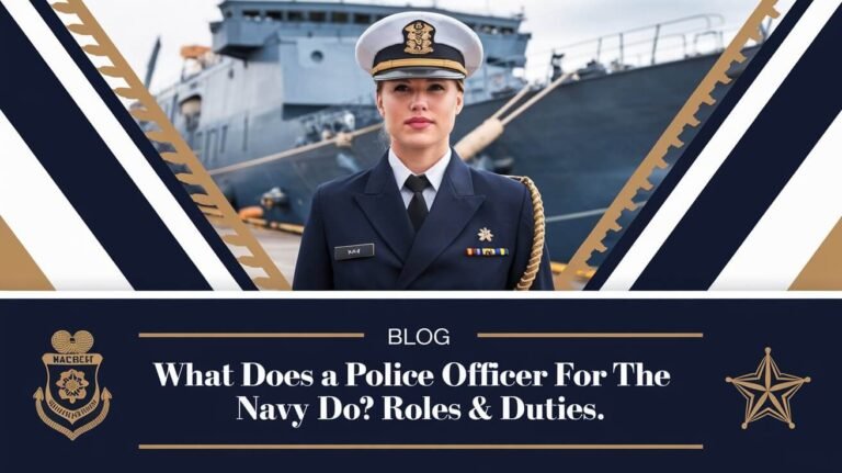 What Does A Police Officer For The Navy Do