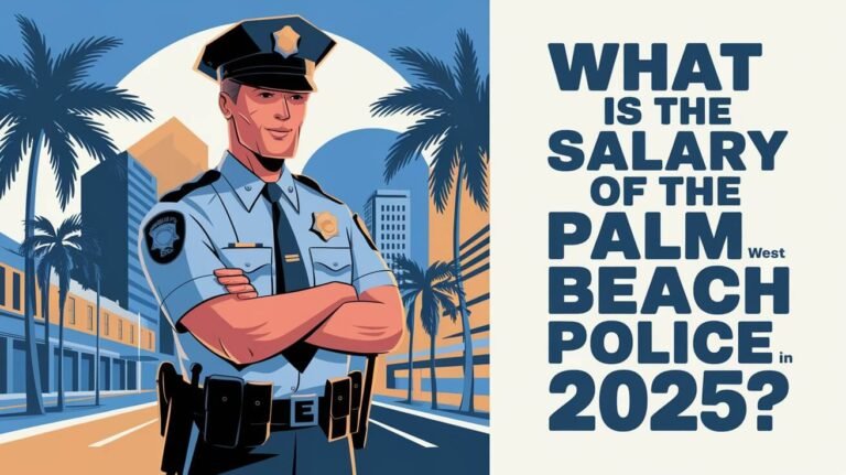 What Is The Salary Of The West Palm Beach Police