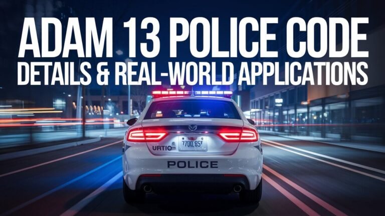 Adam 13 Police Code