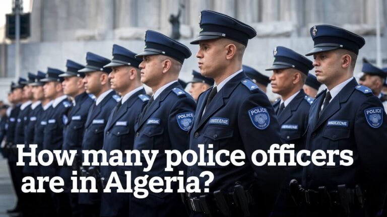 How Many Police Officers In Algeria