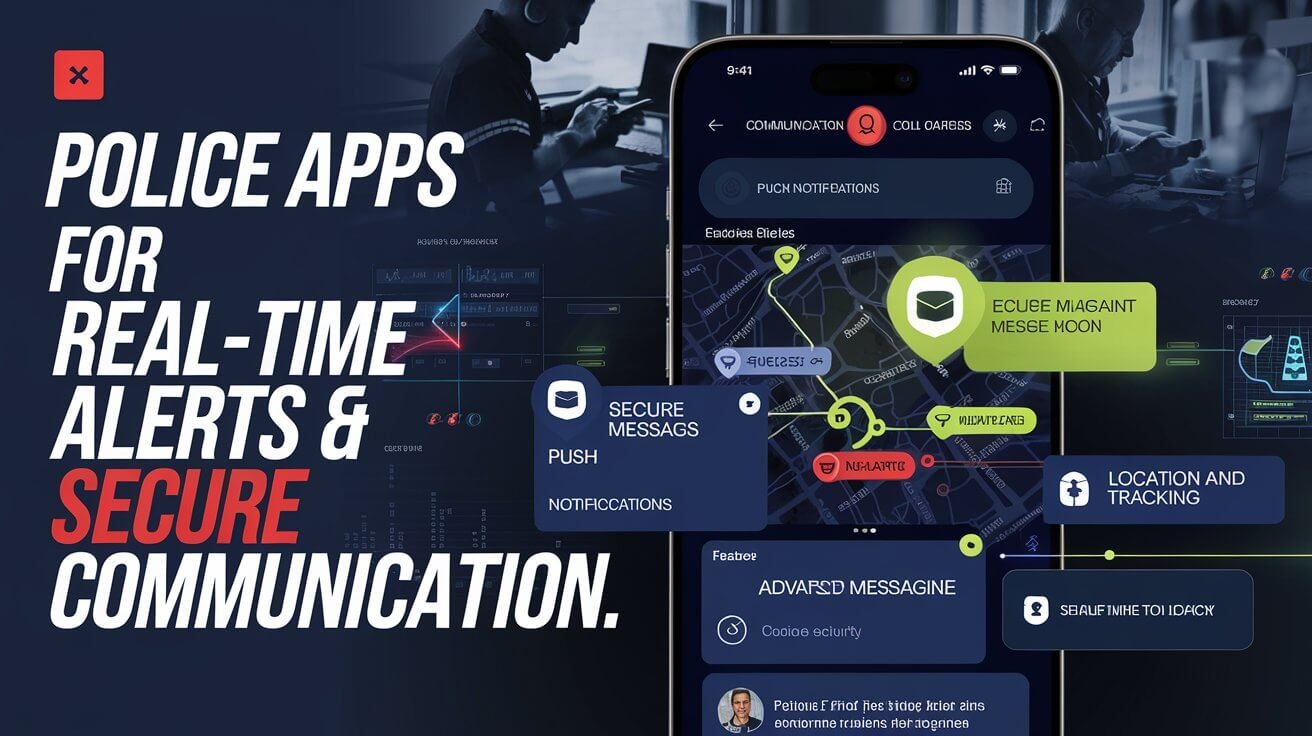 Police Apps for Real-Time Alerts & Secure Communication