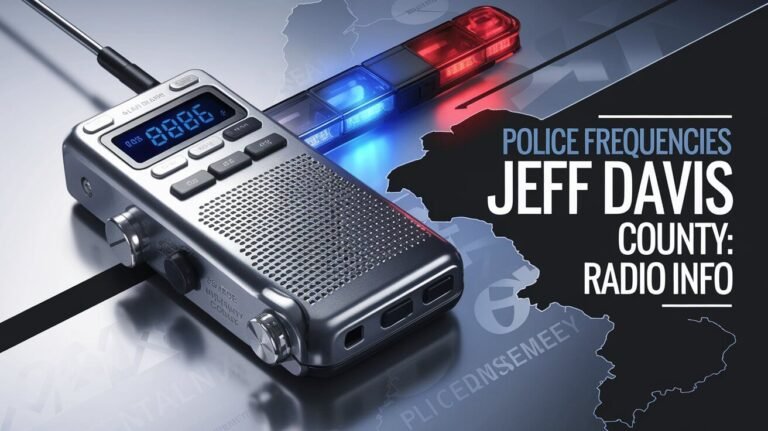 Police Frequencies Jeff Davis County