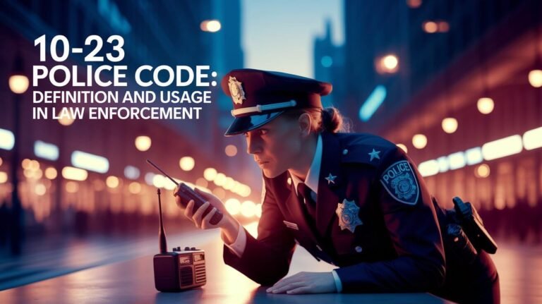 10 23 Police Code