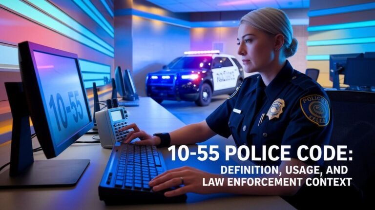 10 55 Police Code