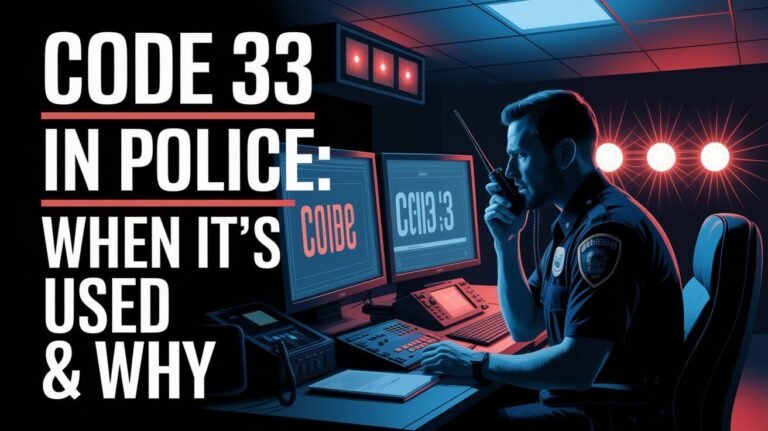 Code 33 In Police