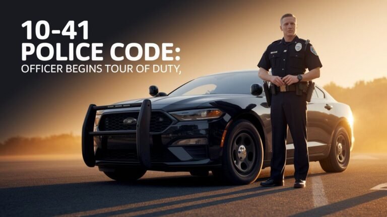 10 41 Police Code