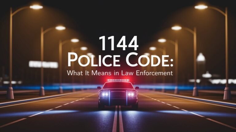 1144 Police Code